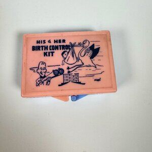 Vintage 'His & Her's Birth Control Kit'